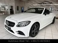 Gebraucht Mercedes C180 AMG 156 PS (114 kW) 2019 Weiß Cabrio