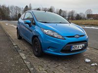 Gebraucht Ford Fiesta Trend 60 PS (44 kW) 2009 Blau Kleinwagen