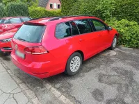 Gebraucht VW Golf VII Trendline 116 PS (85 kW) 2019 Rot Kombi