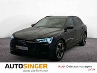 Gebraucht Audi Q8 e-tron S-Line 300 kW (408 PS) 2023 Schwarz SUV