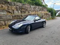 Gebraucht Porsche 986 Boxster 228 PS (167 kW) 2003 Blau Cabrio