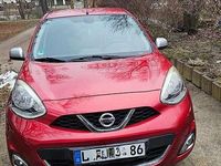 Gebraucht Nissan Micra N-TEC 98 PS (72 kW) 2015 Rot Limousine
