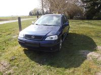 Gebraucht Opel Astra 101 PS (74 kW) 2001 Blau Kombi