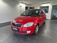 Gebraucht Skoda Fabia Ambiente 80 PS (58 kW) 2009 Rot Kombi
