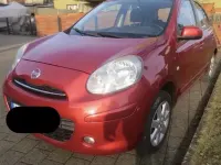 Gebraucht Nissan Micra 80 PS (58 kW) 2012 Rot Kleinwagen