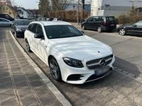Gebraucht Mercedes E220 AMG 194 PS (142 kW) 2017 Weiß Kombi