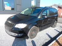 Gebraucht VW Touran Trendline 140 PS (102 kW) 2008 Schwarz Van / Kleinbus