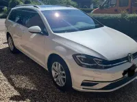 Gebraucht VW Golf VII Comfortline 116 PS (85 kW) 2018 Weiß Kombi