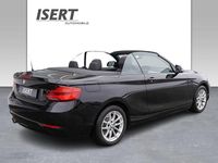 Gebraucht BMW 220 Advantage 184 PS (135 kW) 2018 Schwarz Cabrio