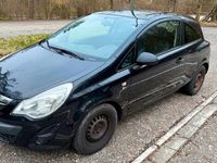 Gebraucht Opel Corsa Edition 90 PS (66 kW) 2012 Schwarz Kleinwagen