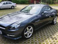 Gebraucht Mercedes SLK200 184 PS (135 kW) 2014 Grau Cabrio