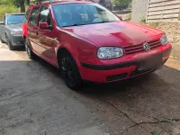Gebraucht VW Golf IV 105 PS (77 kW) 2001 Rot Kombi