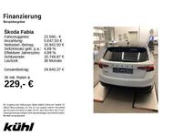 Gebraucht Skoda Fabia Monte Carlo 150 PS (110 kW) 2023 Moonweiss metallic Limousine