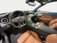 Gebraucht Mercedes C200 AMG line 184 PS (135 kW) 2018 Obsidianschwarz  metalliclack Cabrio