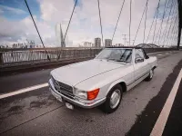 Gebraucht Mercedes SL280 185 PS (136 kW) 1979 Silber Cabrio