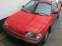 Gebraucht Honda Civic 75 PS (55 kW) 1990 Rot Limousine