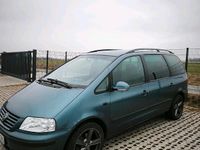 Gebraucht VW Sharan 116 PS (85 kW) 2003 Blau Van / Kleinbus