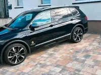Gebraucht VW Tiguan Allspace R-line 200 PS (147 kW) 2022 Schwarz SUV