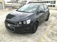 Gebraucht Chevrolet Aveo 101 PS (74 kW) 2012 Schwarz Kleinwagen