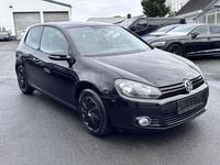 Gebraucht VW Golf VI Trendline 102 PS (75 kW) 2009 Schwarz Kleinwagen