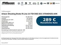 Gebraucht VW Arteon R-line 200 PS (147 kW) 2022 Rot Kombi