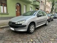 Używany Peugeot 206 60 KM (44 kW) 2004 Srebrny Hatchback
