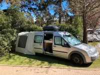 Gebraucht Ford Tourneo 95 PS (69 kW) 2006 Silber Van / Kleinbus