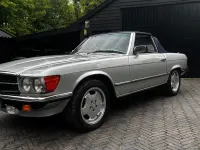 Gebraucht Mercedes SL380 1981 Silber Cabrio
