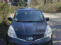 Gebraucht Nissan Note Acenta 88 PS (64 kW) 2010 Schwarz Kleinwagen