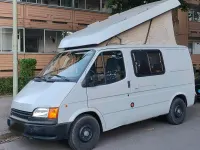 Gebraucht Ford Transit 80 PS (58 kW) 1993 Grau Van
