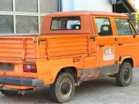Gebraucht VW T3 50 PS (36 kW) 1989 Orange Van