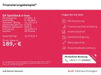 Gebraucht Audi Q4 e-tron 125 kW (170 PS) 2023 C2 kieselgrau SUV