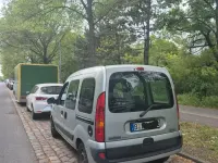 Gebraucht Renault Kangoo 67 PS (49 kW) 2005 Silber Van / Kleinbus
