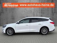 Gebraucht Ford Focus Titanium 150 PS (110 kW) 2019 Frostweiß Kombi