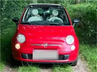 Gebraucht Fiat 500C 69 PS (50 kW) 2010 Rot Cabrio