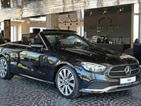 Second-hand Mercedes E200 197 CP (144 kW) 2021 Negru Cabrio