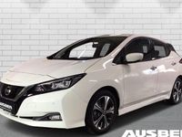 Gebraucht Nissan Leaf N-Connecta 110 kW (150 PS) 2022 S) (weiss Kleinwagen