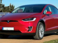 Gebraucht Tesla Model X 386 kW (525 PS) 2019 Rot SUV