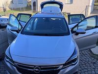 Gebraucht Opel Astra Dynamic 125 PS (91 kW) 2017 Silber Kombi