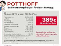 gebraucht Audi A6 Avant 40 TDi q. sport ACC NaviPlus Navi LED