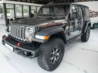 Gebraucht Jeep Wrangler Unlimited Rubicon 271 PS (199 kW) 2019 Granite crystal met. clear coa SUV