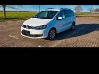 Gebraucht VW Sharan Comfortline 184 PS (135 kW) 2015 Weiß Van / Kleinbus