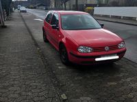 Gebraucht VW Golf III 75 PS (55 kW) 1999 Rot Kleinwagen