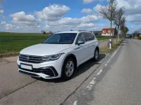 Gebraucht VW Tiguan Allspace R-line 190 PS (139 kW) 2023 Weiß SUV