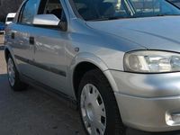 Gebraucht Opel Astra 2001 Silber Kleinwagen