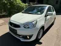 Gebraucht Mitsubishi Space Star Basis 71 PS (52 kW) 2018 Weiß Kleinwagen