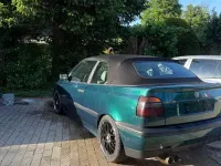 Gebraucht VW Golf Cabriolet 90 PS (66 kW) 1995 Grün Cabrio