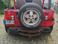 Gebraucht Jeep Wrangler Sahara 121 PS (88 kW) 1993 Rot SUV