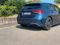 Gebraucht Mercedes A200 AMG line 163 PS (119 kW) 2019 Blau Kleinwagen