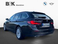 gebraucht BMW 520 520 d Touring HUD Navi Fernlichtassistent RFK Alarm Bluetooth LED Klima Luftfeder